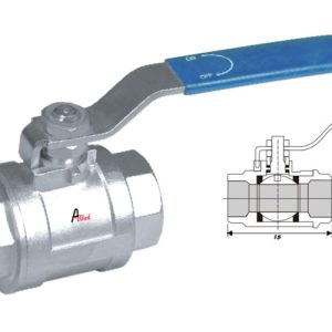 Allied Industrial Products is Manufacturer of Single Piece Ball Valve Screwed End