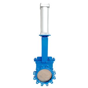 Double Acting Cylinder Operated Knife Edge Gate Valve