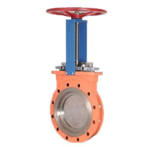 Double Flange Knife Edge Gate Valve